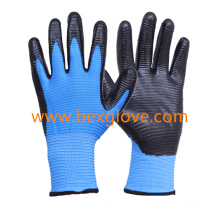 13 Gauge U3 Polyester Liner Nitrile Glove